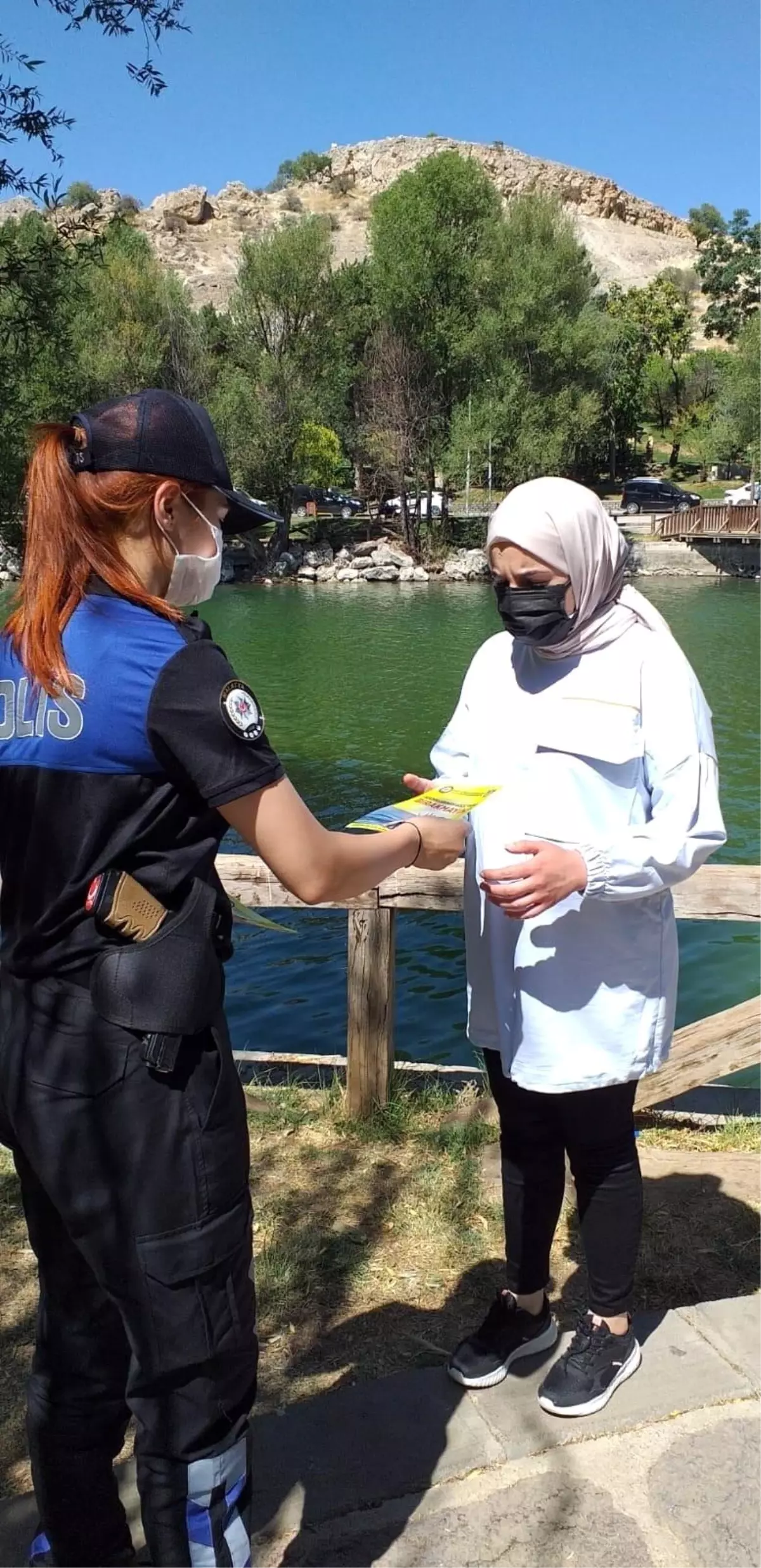 Polis ekiplerinden boğulma vakalarına karşı bilgilendirme