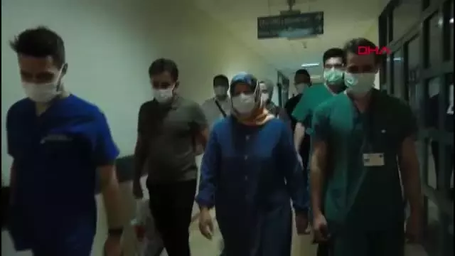 Kadavradan rahim nakli yapılan Havva, steril odaya alındı