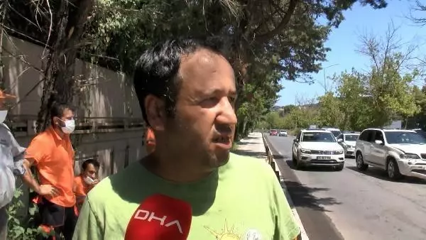 SARIYER'DE OTOMOBİLLER KAFA KAFAYA ÇARPIŞTI: 4 YARALI