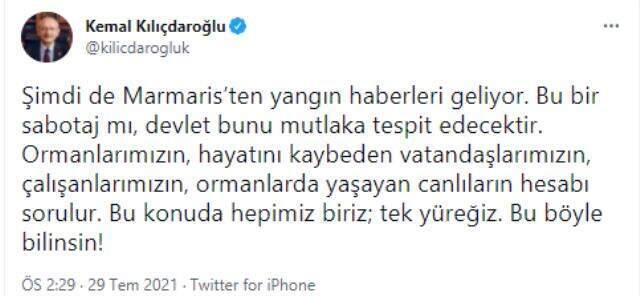 Son Dakika: Bir yangın da Marmaris'te çıktı! Armutalan'da yükselen alevler yerleşim yerlerini tehdit ediyor