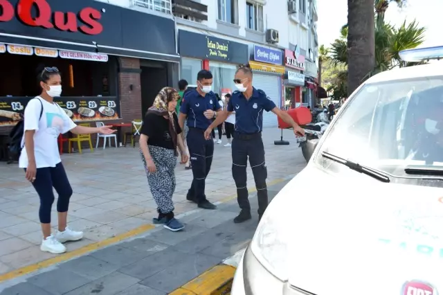 Taksiciler almadı, imdada zabıta ekipleri yetişti