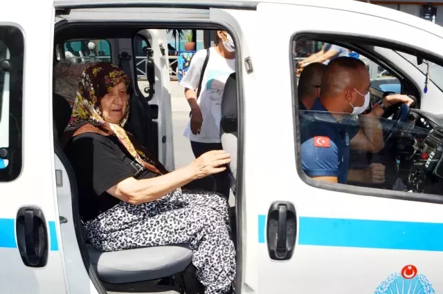 Taksiciler almadı, imdada zabıta ekipleri yetişti