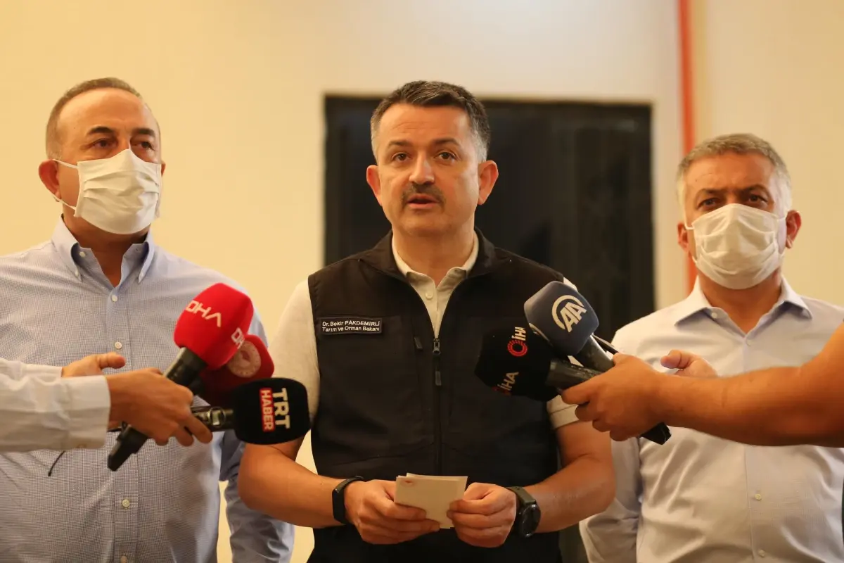 Son dakika: Tarım ve Orman Bakanı Pakdemirli: