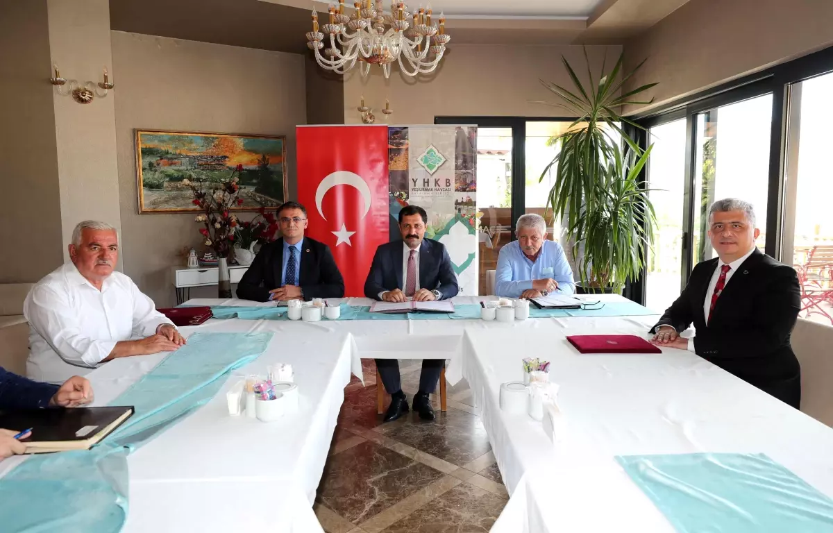 Valimiz Mustafa Masatlı Yeşilırmak Havzası Kalkınma Birliği Encümen Toplantısına Başkanlık Etti