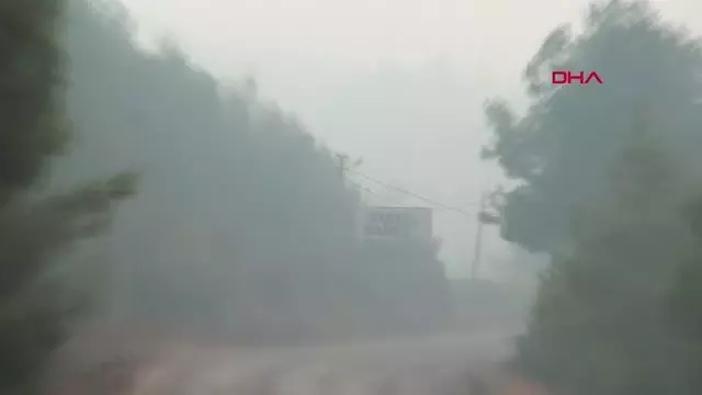 Son dakika haber: YANGIN MANAVGAT ŞELALESİ'NE YAKLAŞTI