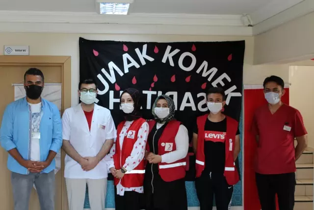 Yunak'ta kan bağışı kampanyası