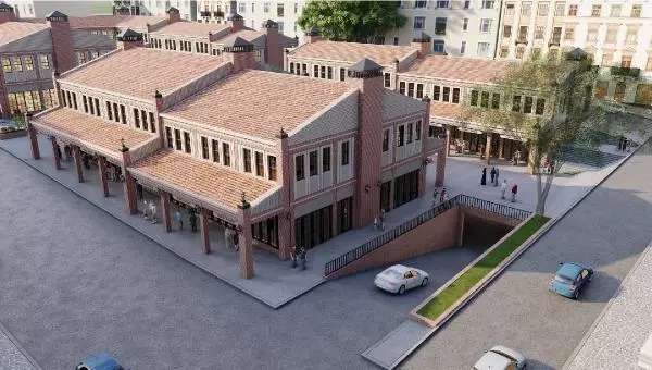 Ankara'da yanan Kasaplar Çarşısı, yeniden inşa ediliyor