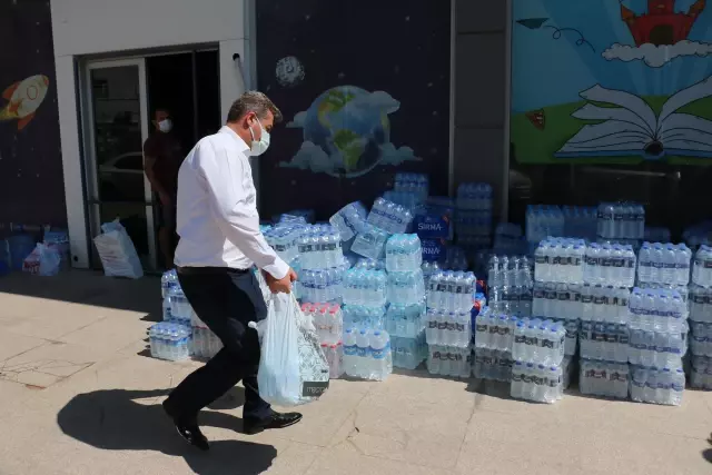 Son dakika haber! Antalya'daki yangın mağdurları için 19 ilçe halkı seferber oldu