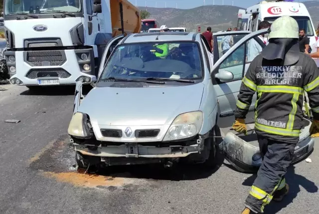 Aydın'da trafik kazası: 1 yaralı