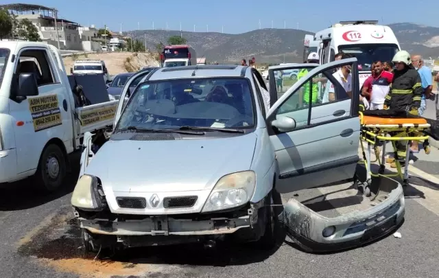 Aydın'da trafik kazası: 1 yaralı