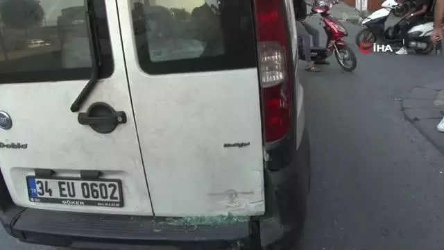 Bayrampaşa'da kontrolden çıkan araç takla attı: 1 yaralı
