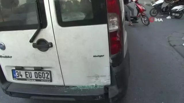 Bayrampaşa'da kontrolden çıkan araç takla attı: 1 yaralı