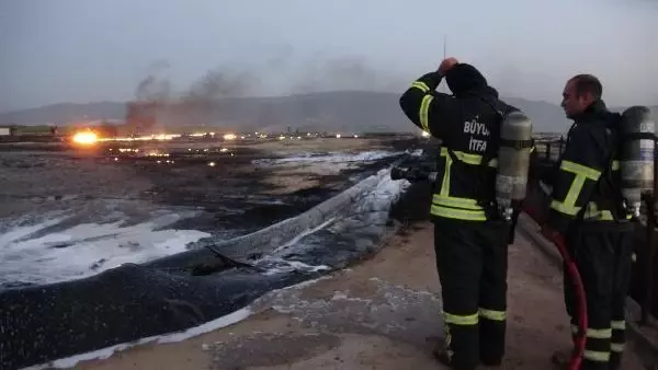 Biogaz enerji tesisinde yangın ve patlama; alevler gökyüzüne yükseldi