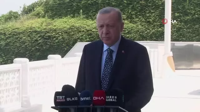 Son dakika... Cumhurbaşkanı Erdoğan: (Yangınlara ilişkin) Bugün itibariyle uçak sayımız 5, 6'ya çıkmış vaziyette