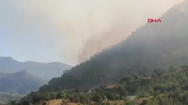 Son dakika: MANAVGAT'TAKİ BÜYÜK YANGIN 3'ÜNCÜ GÜNÜNDE