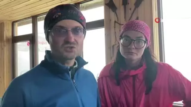 Kaçkar Dağları'na tırmanırken yaralanan 2 Ukraynalı dağcı için çalışma başlatıldı