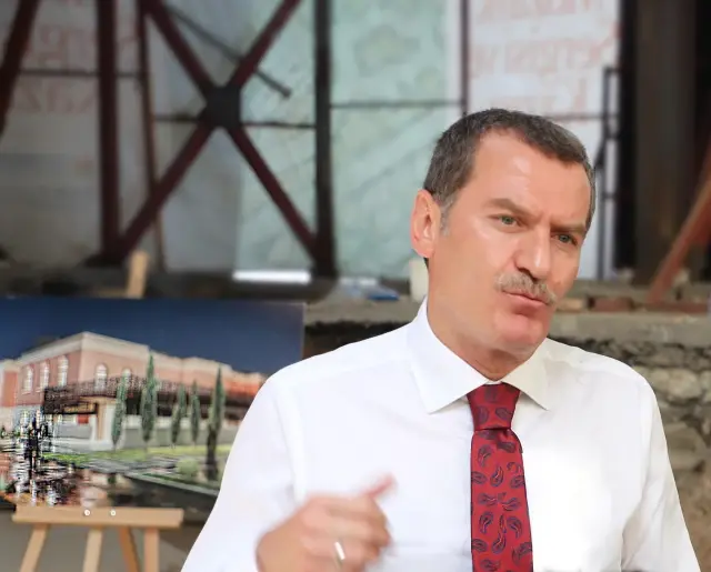 Kazlıçeşme Sanat'ın restorasyonu sırasında bulunan 1700 yıllık mozaikler restore ediliyor