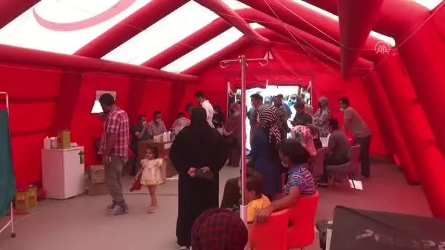 Kovid-19 vakalarının en yüksek aşılamanın ise en düşük olduğu illerden Iğdır'da sağlıkçıların aşı seferberliği