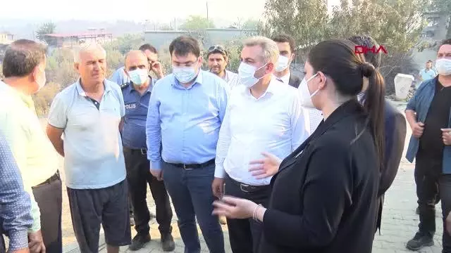 KOZAN'DA İKİNCİ GÜNÜNDE DEVAM EDEN ORMAN YANGININ ACI TABLOSU SABAH ORTAYA ÇIKTI