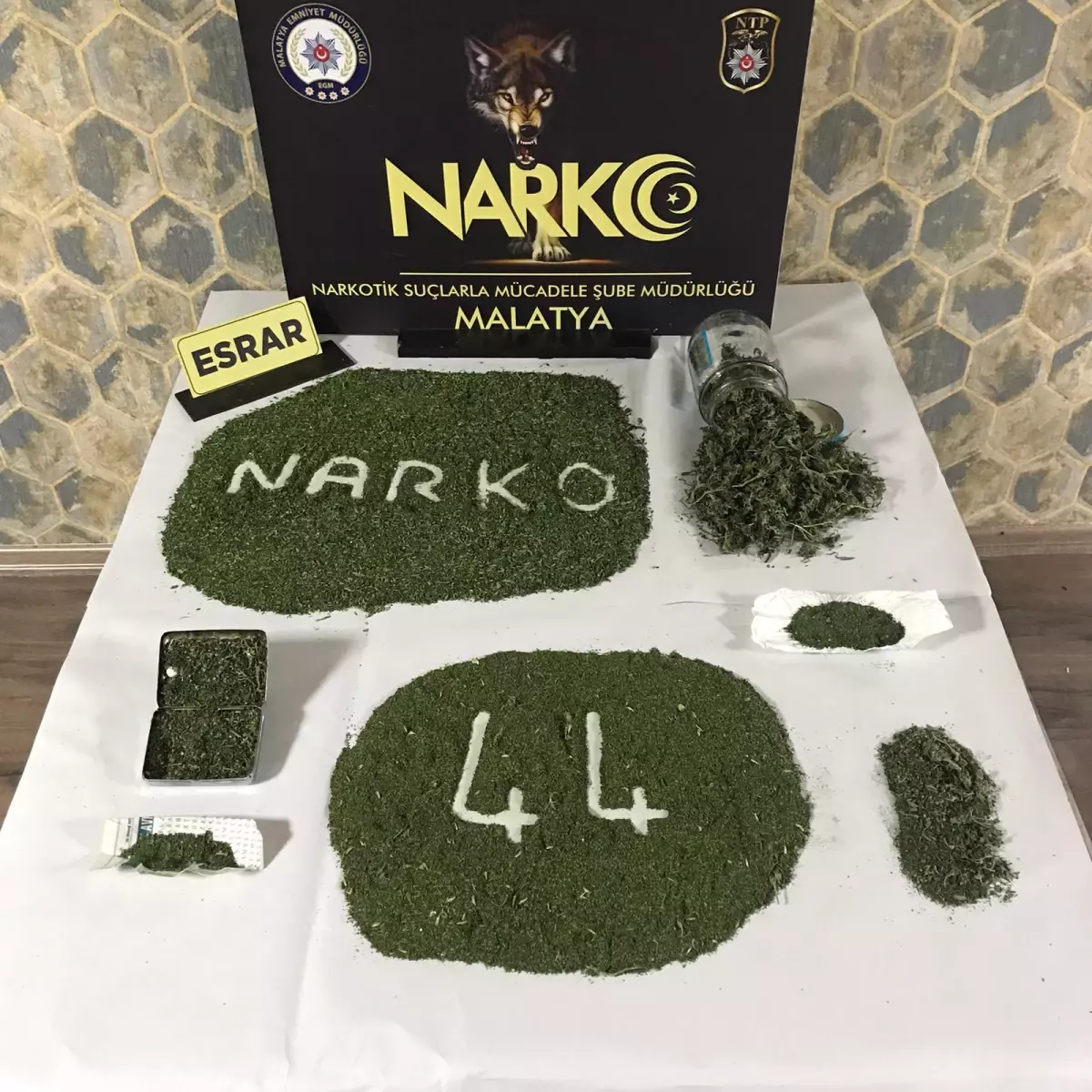 Malatya'da uyuşturucu operasyonunda 2 kişi yakalandı