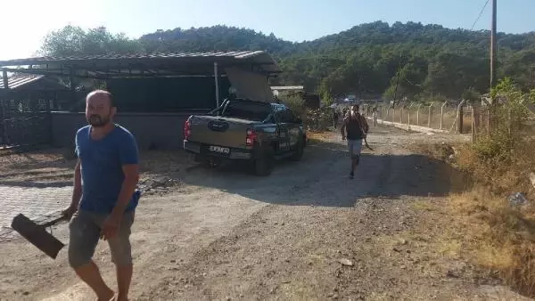 Marmaris'teki orman yangınında 2'nci gün; 1 ölü (3)