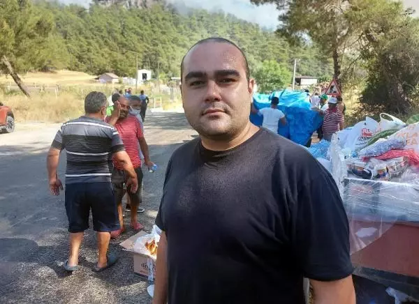 Marmaris'teki orman yangınında 2'nci gün; 1 ölü (3)
