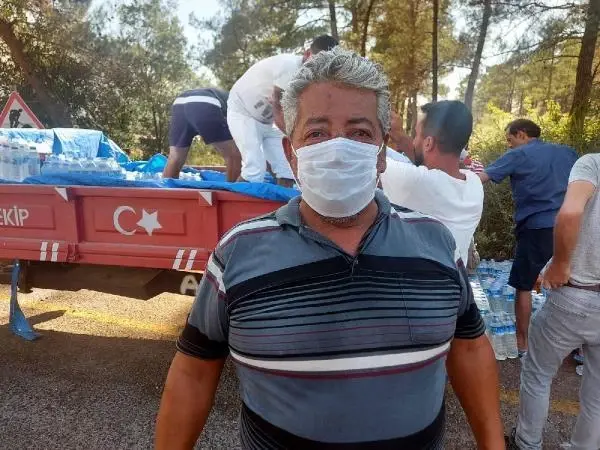 Marmaris'teki orman yangınında 2'nci gün; 1 ölü (3)