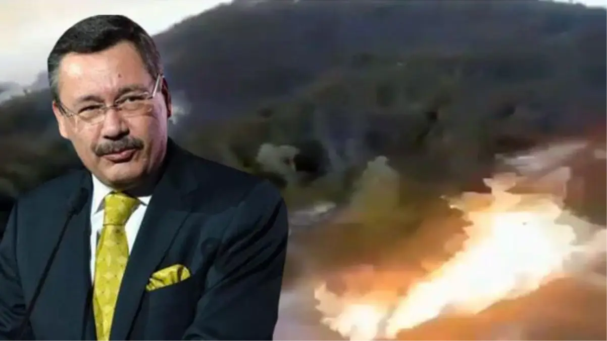 Melih Gökçek'in de paylaştığı ormana dronla alev püskürtme videosuna Emniyet Genel Müdürlüğü'nden yalanlama