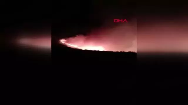 Mersin Aydıncık'taki orman yangını ikinci gününde