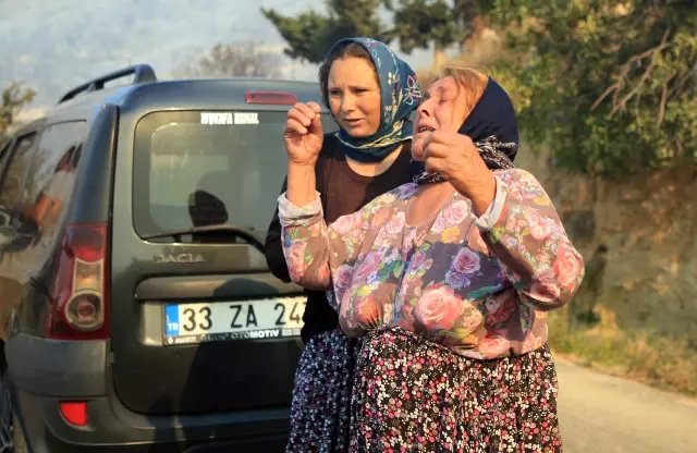 Son dakika haberi: Aydıncık'taki yangından etkilenenler yaşadıklarını anlattı