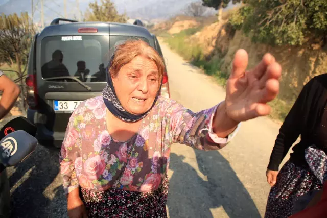 Son dakika haberi: Aydıncık'taki yangından etkilenenler yaşadıklarını anlattı