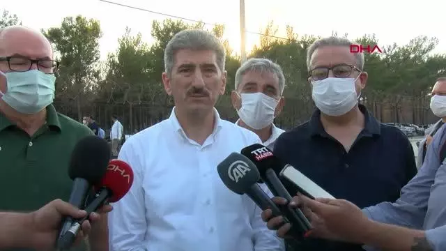 MERSİN'DE 2 İLÇEDEKİ YANGINLAR DEVAM EDİYOR; HAVADAN MÜDAHALE YENİDEN BAŞLADI