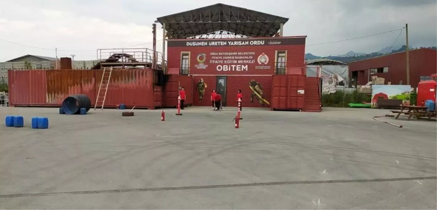 Ordu Büyükşehir Belediyesi, geleceğin itfaiyecilerini yetiştiriyor
