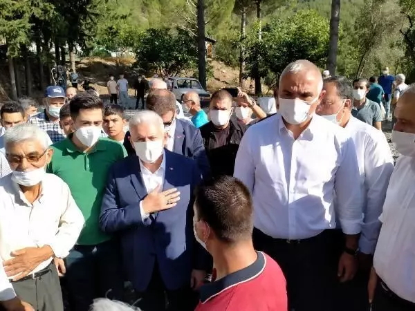 Ormancılara su taşırken hayatını kaybeden Şahin, son yolculuğuna uğurlandı