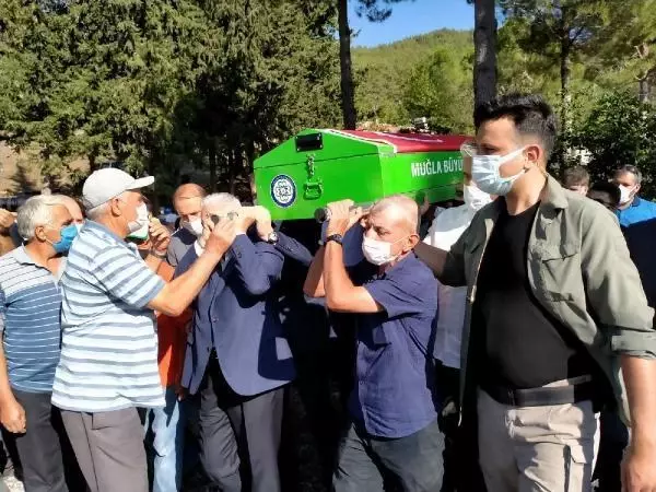 Ormancılara su taşırken hayatını kaybeden Şahin, son yolculuğuna uğurlandı