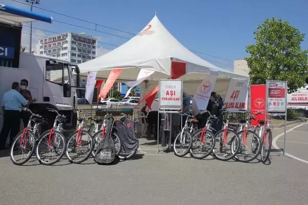 Samsun'da 'Hedef 1 Günde 55.555 Aşı' kapmanyası