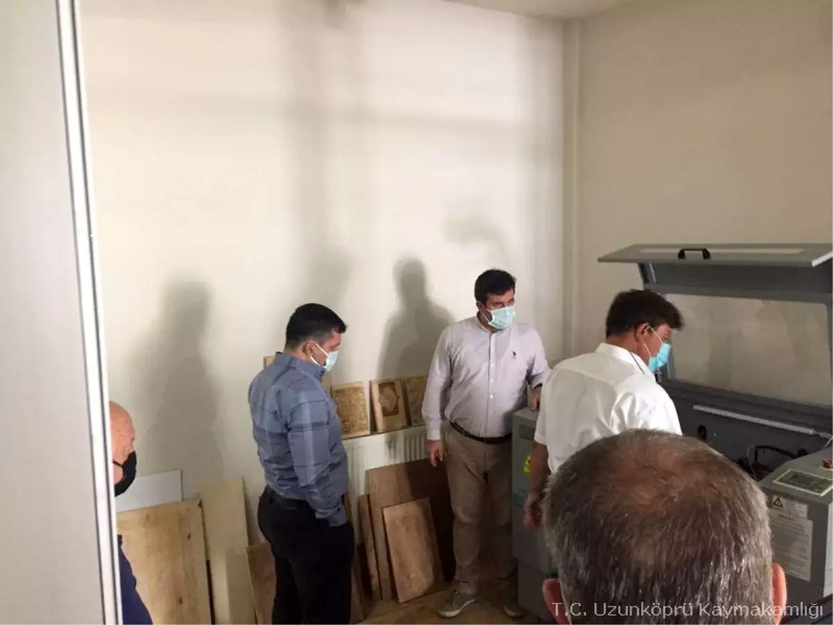 Sayın Kaymakamımız Hakan Yavuz ERDOĞAN'ın Edirnekâri Atölyesi Ziyareti