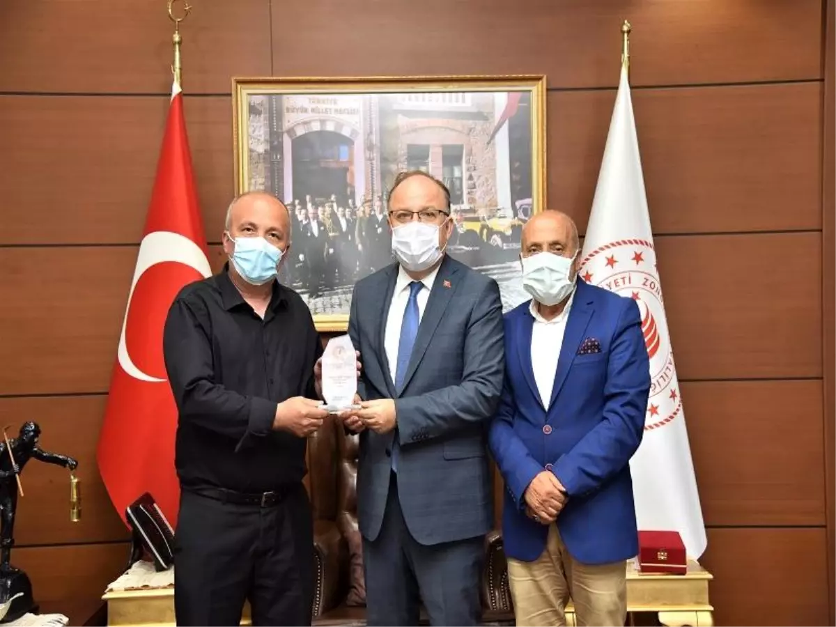 Vali Mustafa Tutulmaz'a Ziyaretler Devam Ediyor