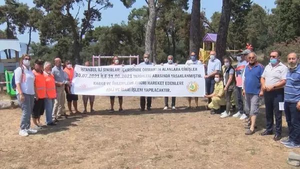 ADALAR'DA ORMANLARDA DENETİM