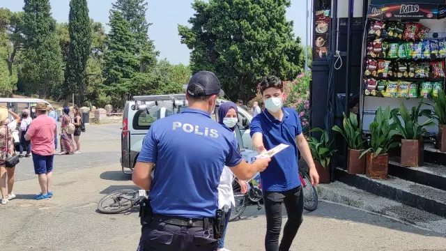 ADALAR'DA ORMANLARDA DENETİM