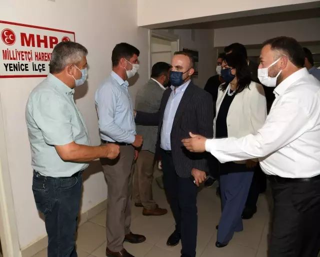 AK Parti'li Turan'dan MHP'ye ziyaret