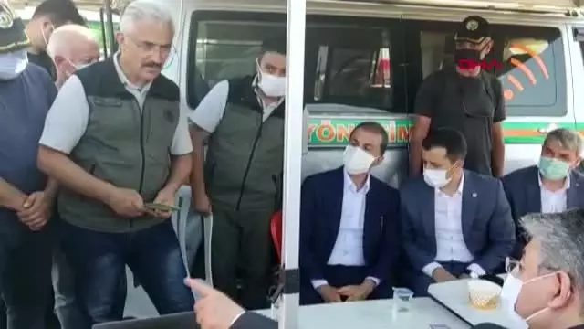 AK PARTİ SÖZCÜSÜ ÖMER ÇELİK, KADİRLİ'DE İNCELEME YAPTI