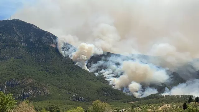 Son dakika haberi! Akseki'de orman yangını devam ediyor
