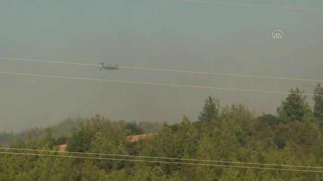Son dakika haber: Aladağ'daki orman yangınına müdahale ediliyor