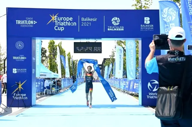 Balıkesir'de triatlon heyecanı