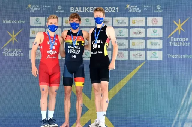 Balıkesir'de triatlon heyecanı
