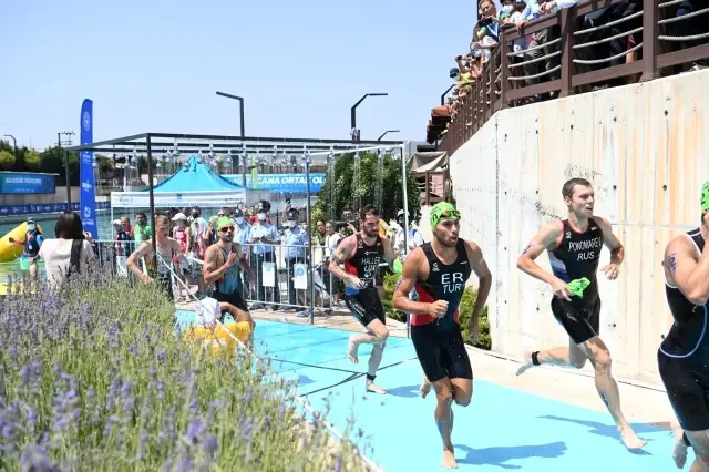 Balıkesir'de triatlon heyecanı