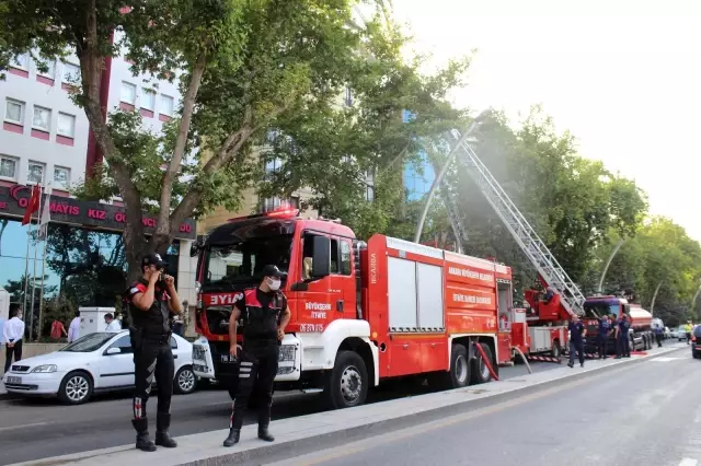 Başkent'te korkutan yangın