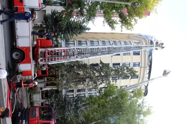 Başkent'te korkutan yangın