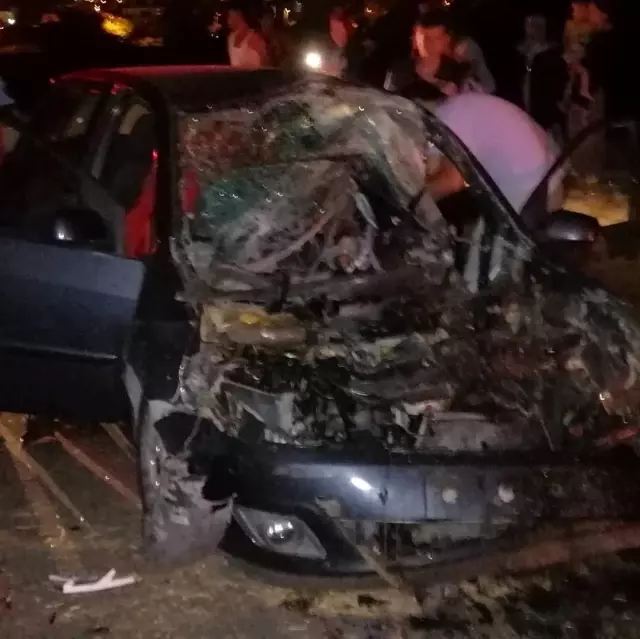 Son dakika haber! Bigadiç'te trafik kazası, baba ile kızı yaralandı